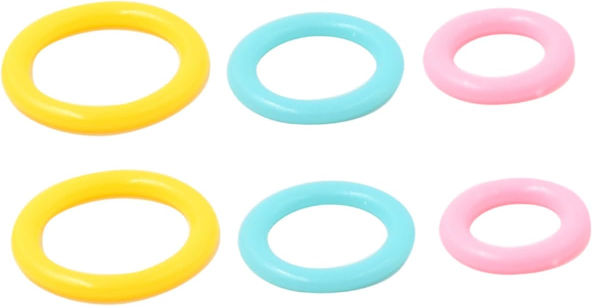 TEHAUX 360pcs Jumbo Locking Stitch Markers for Crochet Knitting Soft Flexible for Women Hobbies Knitting Supplies Counting Crochet