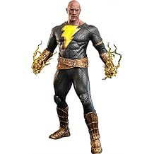 Hot Toys Movie Masterpiece DX Black Adam Golden Armor 1/6 Scale Figure, Height 13.0 inches 33 cm DX31