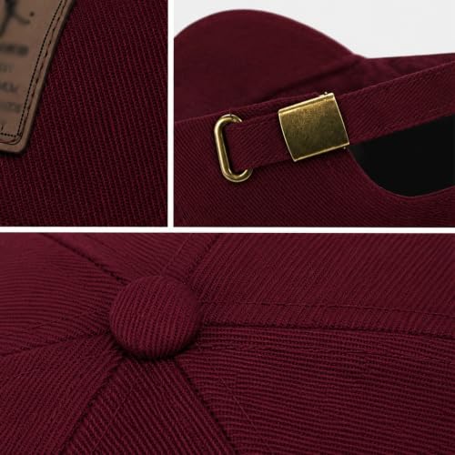 Image of Cap for Men Women Topi Unisex Head Branded Boy's Girl's Caps Adjustable Strap Summer Sports Cricket Gym Dance Cotton Free Size