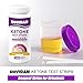 150-Count Ketone Test Strips for Urine Testing – Monitor Ketosis for Ketogenic & Low-Carb Diets