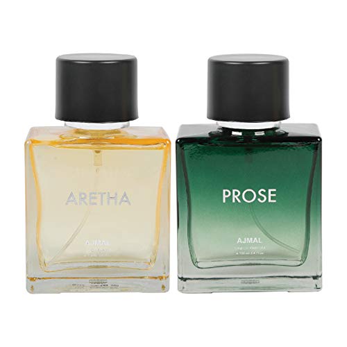 Buy Ajmal Aretha for Women Prose for Men EDP Combo pack of
