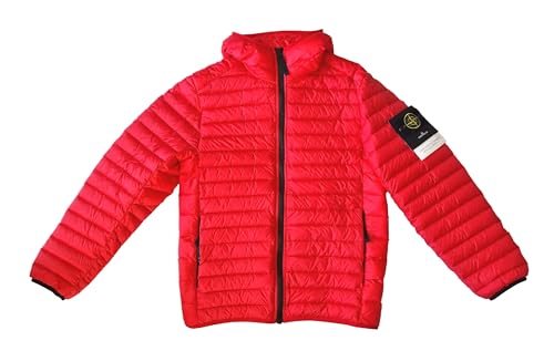 Stone Island Chaqueta ligera para hombre 771540324.V0010 rojo, rojo, S