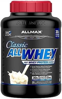 ALLMAX Nutrition All Whey Classic - 100% Whey Protein, Vanilla, 5...