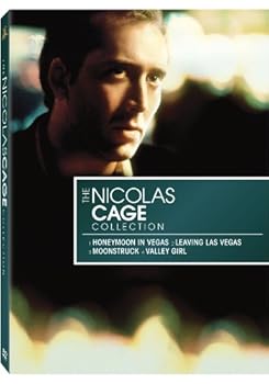 DVD The Nicholas Cage Star Collection (Valley Girl / Honeymoon In Vegas / Leaving Las Vegas / Moonstruck) Book