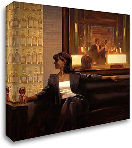 Amber Glow 2 20x20 Gallery Wrapped Stretched Canvas Art by Lynch, Brent