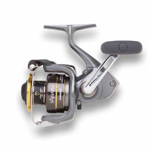 Shimano Sahara Spinning Fishing Reel, 6/230, 8/170, 10/140, Left/Right-Hand, Silver