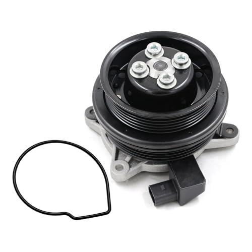 Image of 03C121004J Water Pump For Audi A1 A3 Volkswagen/VW Beetle Passat CC Eos Golf Plus Jetta Polo Scirocco Touran Sharan Seat Ibiza Skoda Fabia 05-23 1.4TSI 1.4GTI 1.4L 03C121004D