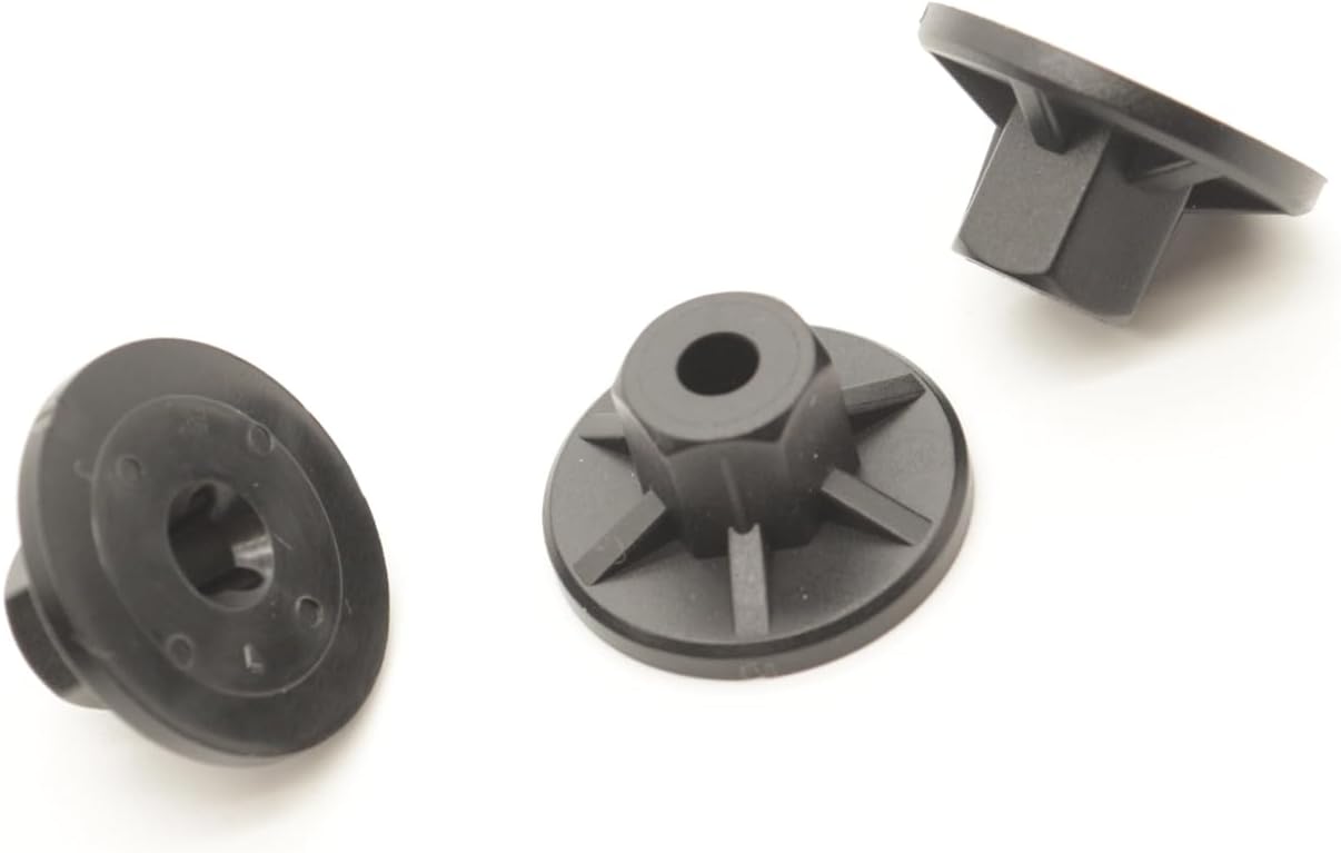 10 Pcs Fender Liner Nut N90757901 for Audi A4 A4 allroad A5 A5 A7 A7 Sportback A8 Q3 Q3 Quattro Q7 Q8 RS Q8 RS5 RS5 Sportback for Volkswagen Atlas Taos Tiguan Tiguan Limited Passat Beetle Golf