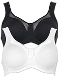 anita buri BH im Doppelpack Anita 2er Sparpack Entlastungs BH Clara 5859 Gr. 90D in 1xschwarz 1xweiß