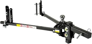 Equal-i-zer 4-Point Sway Control Hitch, 90-00-0600, 6,000 Lbs Trailer Weight Rating, 600 Lbs Tongue Weight Rating, Weight Distribution Kit Includes Standard Hitch Shank, Ball NOT Included