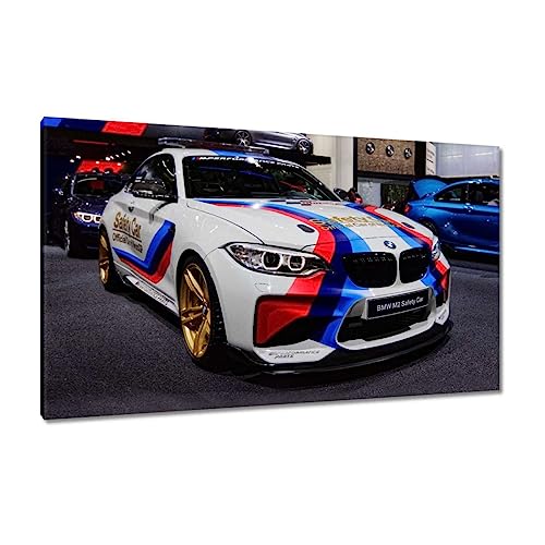 Tableau voiture rapide toile imprimée Wall Art Decor 120x70cm H3139M