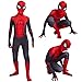 Produktbild Leezeshaw Superhelden-Spiderman-Kostüme, Unisex, Erwachsene, Kinder, Lycra, Spandex, Zentai, Spinnenvers, Miles, Morales, Jumpsuit, Body, Halloween, Cosplay, Kostüme
