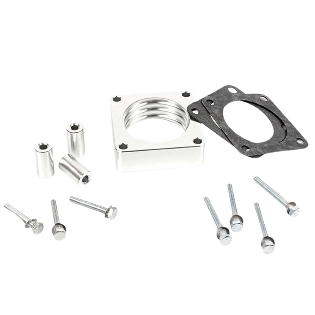 4-Bolt Throttle Body Gasket Kit Intake Manifold Extension Connector Kit Compatible with 87-06 Vehicles