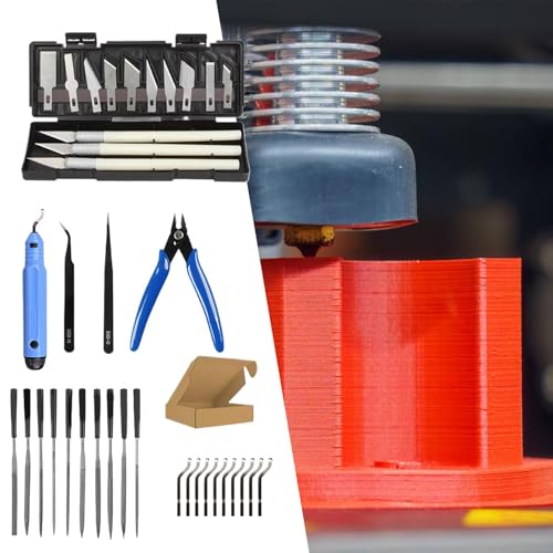 Kit de ferramentas de impressão 3D,Kit de impressão 3D - Kit multifuncional de lixamento para impres