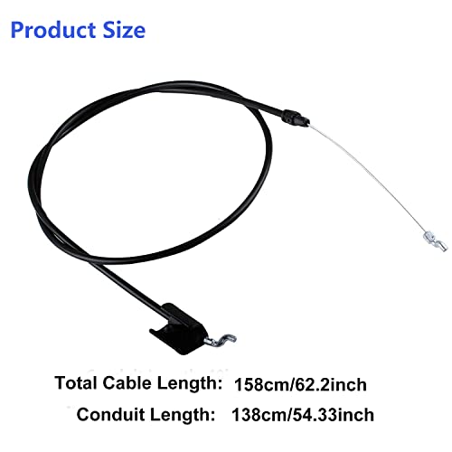 183567 Engine Zone Control Cable for Poulan Husqvarna Roper Craftsman Weed Eater Lawn Mowers Parts Weed Eater 183567 532183567 - Image 3