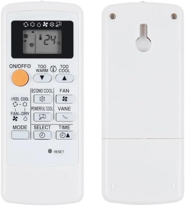 GOUYESHO New MP07A MP04B Télécommande de Rechange pour climatiseur