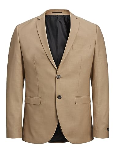 Jack & Jones Herren Jprsolaris Blazer Noos Anzugjacke, Curds & Whey/Fit: Slim Fit, 54 – Ansicht 2