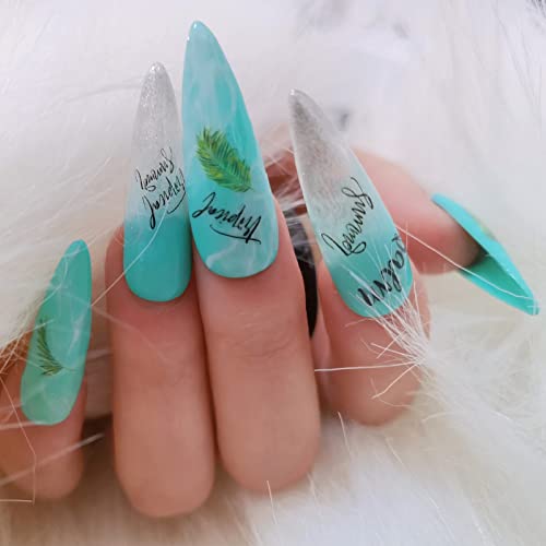 C12Rtive 120Pcs Dual Nail Forms,Almond Extension Poly Nail Gel Nail Forms Full Cover Reusable Nail Molds 12 Sizes For Solid Nail Gel Glue Nail Art Design Salon&Diy #TOP7