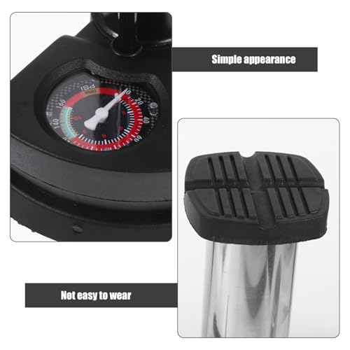 Bomba de bicicleta Amosfun vertical para rutas de ciclismo y mantenimiento doméstico 6