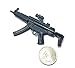 1/6 Scale MP5 Submachine Gun SWAT H&K German Miniature Toy Guns Model Fit For 12" Action Figure