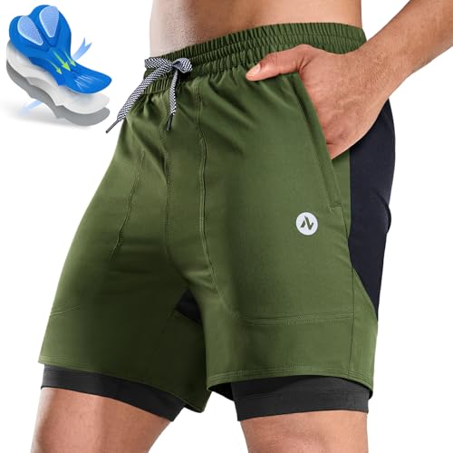 Short de VTT rembourré 4D homme contre les douleurs de selle de vélo