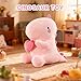 Imagen de Fouvin Peluche de dinosaurio con corazón, 30 cm