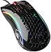 Produktbild Glorious Gaming Model D Wired Gaming Mouse  superleichtes Wabendesign mit 68 g, RGB-Beleuchtung, ergonomisch, Pixart 3360 Sensor, Omron-Schaltern, PTFE-Füße, 6 Tasten  Glänzend Schwarz