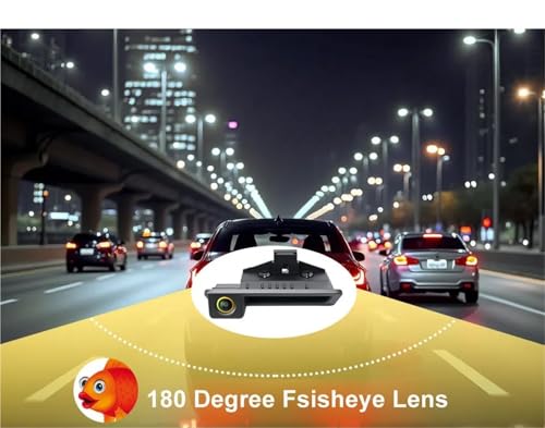 Caméra recul auto pour BMW E60 E91 E70 objectif fisheye accessoire auto - 3