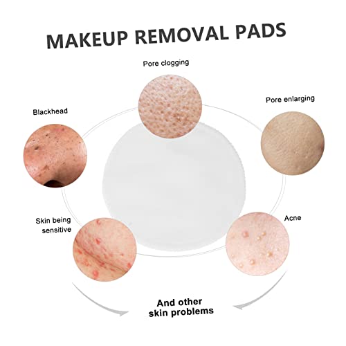 Beavorty Almofada De Limpeza Almofada Redonda Almofada Removedora De Maquiagem Almofadas Removedoras