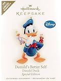 QXE3012 Donald's Better Self Donald Duck Special Edition 2009 Hallmark Limited Quantity ornament