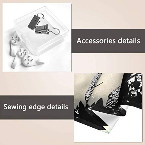 MAJJAKJH Godzilla on The Japanese Wave Tapestry Decorative Art Wall Hanging Birthday Tapestry Bedroom Living Room Dormitory TV Background Wall Blanket 60 X 51 inches