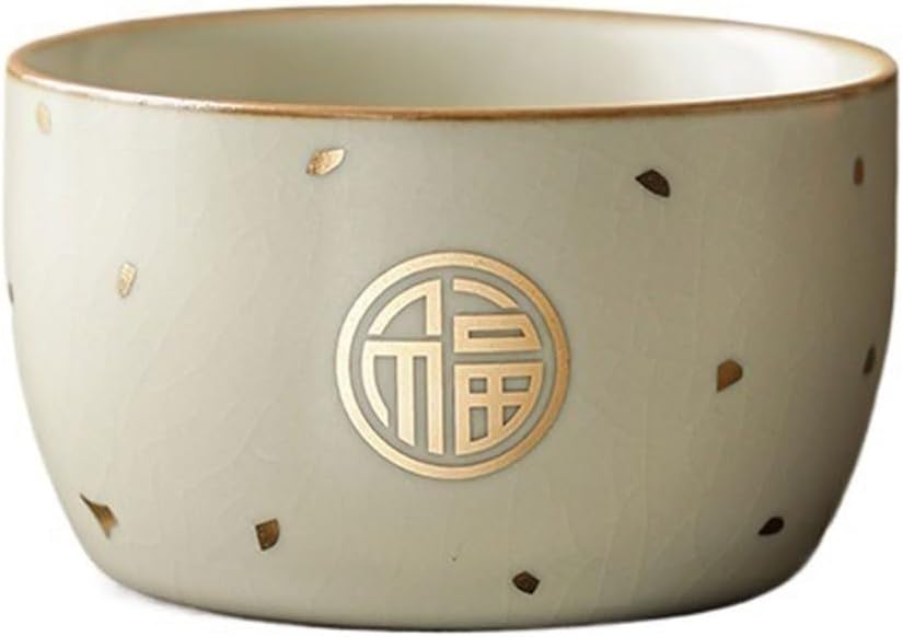 GSOUL Kungfu Tea cup Exquisite Tea Cup For Party Ceramic Household Large Single Personal Study Kung Fu Small Tea Cups