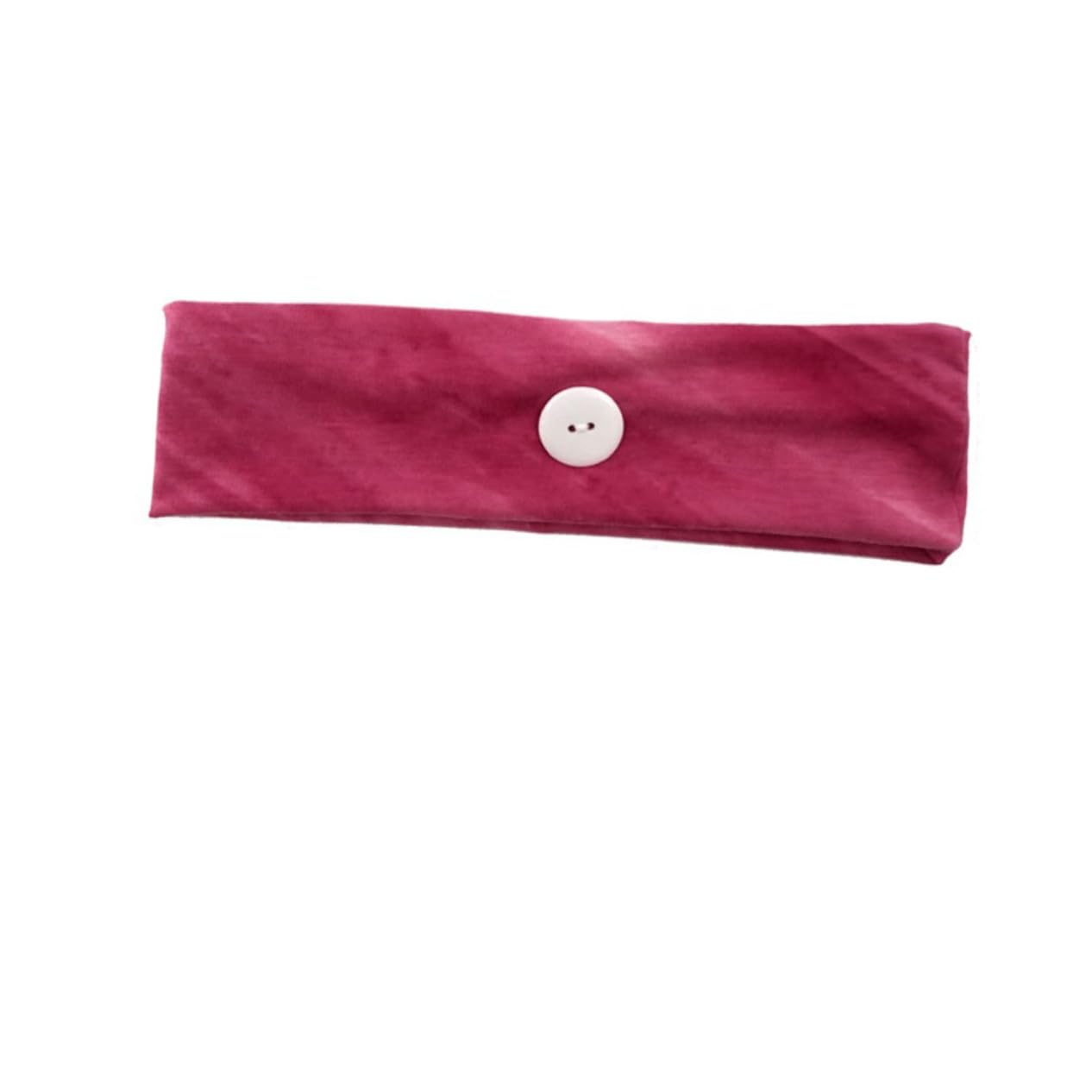 FRCOLOR 3 Set Di Fascia Per Il Fitness Con Orecchio Fascia Sportiva Polsini Traspirante Bottone Per Grigio Rosa Rosso 4 Pezzi*3