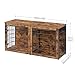 HOOBRO Dog Crate Furniture for 2 Dogs, 63