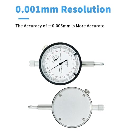 Calibrador digital indicador de carátula precisión 0.001mm miniatura 4