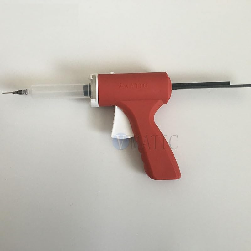 10Cc/Ml Single Glue Epoxy Dispenser Glue Gun Syringe Gun Dispenser with Syringe & Needles