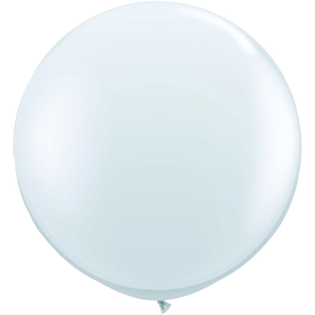 Qualatex 3' Diamond Clear Latex Balloons (2ct)