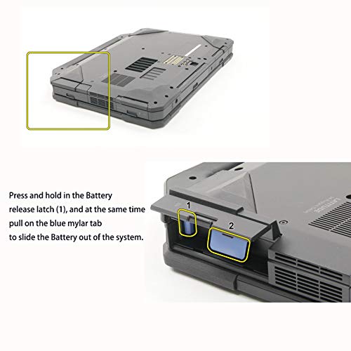 Image of DKNKD (11.1V 97Wh /8550mAh) X8VWF Laptop Battery Compatible with Dell Latitude 14 Rugged 5404 7404 E5404 E7404 Series Notebook 4XKN5 CJ2K1 5XT3V 05XT3V VCWGN 0VCHGN 09FN4 XN4KN XRJDF YGV51