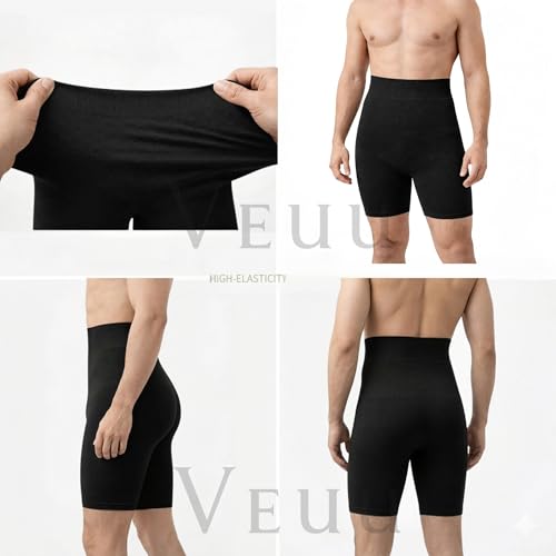 Image of Tummy Tucker Men Shapewear Compression Vest for Tummy Control - Seamless Slimming Body Shaper for Men, Waist Trainer Compression Undershirt for Gym, Office