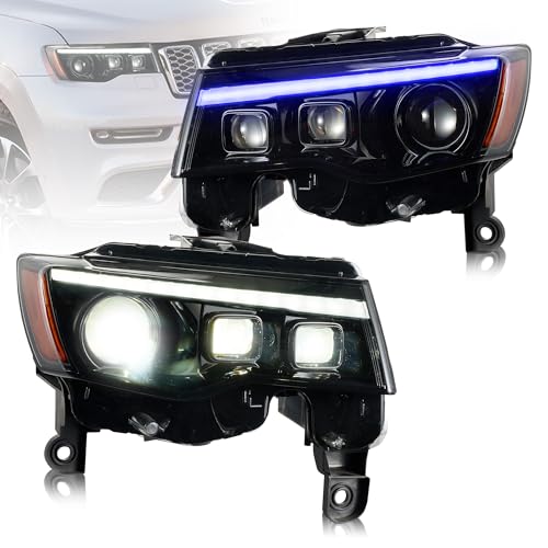 VLAND LED Headlights For 4th Gen Jeep Grand Cherokee WK2 2014-2021 Driver side & Passenger side