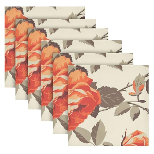 Servilletas de Tela Multicolor 20 x 20 pulgadas Pack 6 miniatura 2