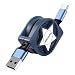 Produktbild Amuvec USB Typ C Kabel 3A Schnellladung 1M, QC 3.0 Einziehbares USB C Ladekabel und Datenkabel für Samsung Galaxy S22 S21 S20 S10 A5 J7 Note 20 10 9, Huawei P30 P20, Pixel, Sony, Xiaomi, Moto, OnePlus