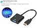Alextry - Adaptador de HDMI a VGA - Convertidor macho a hembra...
