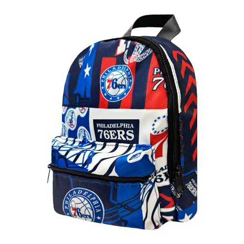 Pro Specialties Group Philadelphia 76ers Mini Backpack adult bag, perfect for women. Ideal small backpack Waterproof, and trendy