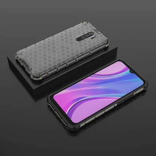 Image of Glasgow Back Case Cover Designed for Poco M2 - Black