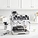 De'Longhi EC9665M La Specialista Maestro Espresso Machine, Stainless Steel, Silver,Black