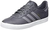 adidas Gazelle, Zapatillas Unisex niños, Grey Crystal White, 37 1/3 EU