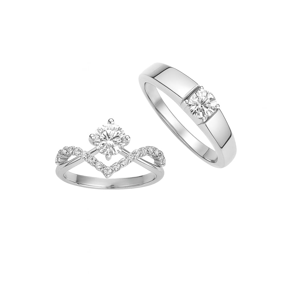 Rings For Men Women Silver Couple Finger Rings Stainless Steel Jewellery Accessories For Girls Boys Gift For Her Him-image-39
