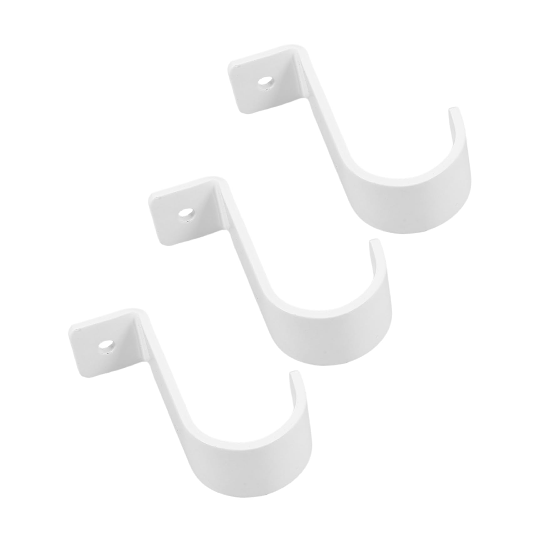 Veemoon 15pièces Support De Rideau Réglable Inoxydable De Brackets pour Tiges De Rideau Installation Facile Et Compatible avec Styles De Rideaux Variés Couleur Élégante Et Moderne