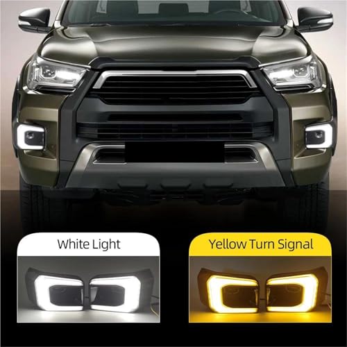 Feux Clignotant Dynamique Jaune Hilux : Roulez Enfin Visible par Brouillard
